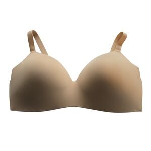 NWOT Knix Your‎ Wing Side Smoothing Bra Tan Wireless Back Coverage Contour - 40D